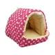 thumbnail image 2 of Cama cálida de invierno para hámsteres, hábitats de escondite para conejillos de indias, cama cálida y encantadora para animales pequeños, cueva para rosa, 2 of 8