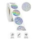 thumbnail image 3 of Rollo de pegatinas de estrellas plateadas de 1 pulgada, autoadhesivas, brillantes, 500 unidades, 3 of 5