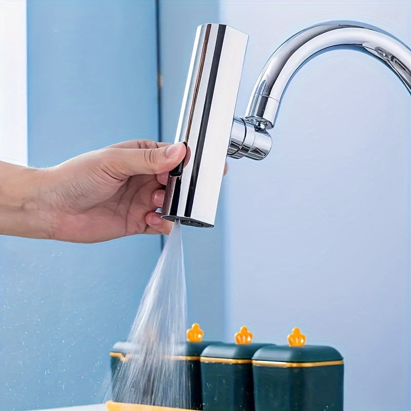 3-Mode Faucet Aerator Adapter, Universal Water Saving Sprayer Nozzle for Kitchen, Bathroom and RV
