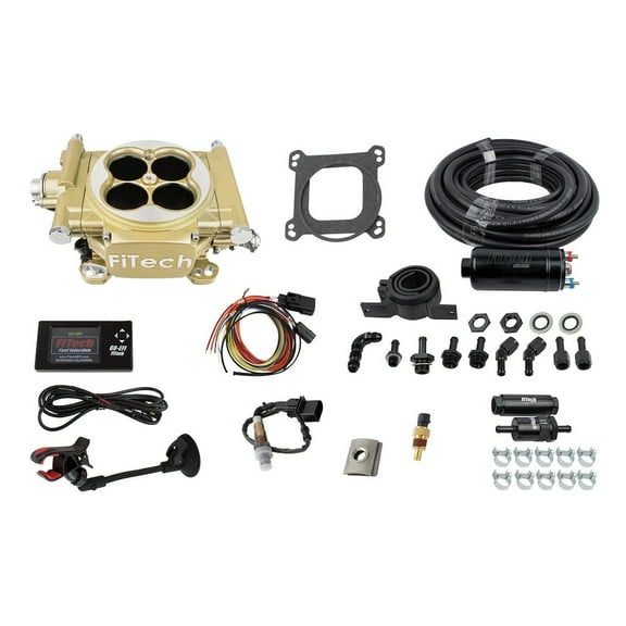 Fitech Fuel Injection 600 HP E/S EFI System Classic Gold