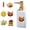 C, variant on Seasonal Soap Dispenser Magnetic Set with Interchangeable Resin Ornaments, Decorative Refillable Soap Pump for Bathroom Kitchen, Gift for Easter and Mother’s Day
