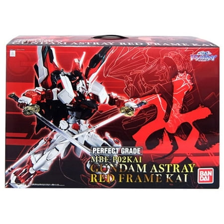 - Bandai Hobby Gundam Seed Astray Red Frame Kai Perfect Grade PG 1/60 Model Kit