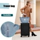 thumbnail image 5 of Bolsa de viaje grande, bolsa expandible para gimnasio, equipaje de mano para mujer con funda para carrito, bolsillo impermeable, bolsas de lona de viaje, contenedores de almacenamiento de viaje, 5 of 9