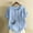 Light Blue, variant on GSPCLAM Tshirts Shirts for Women Crew Neck Short Sleeve Loose Tops for Travel Plus Size Summer Floral Print Cotton Linen Casual T Shirts Blouses Pink
