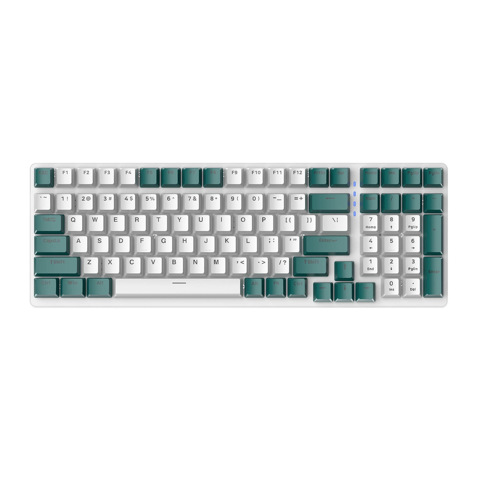 Iumwxz Computer DeskTop Gaming Keyboard 100 Key Mechanical Keyboard Type-C Wired Rgb Led Backlit Red Gaming Mech Keyboard My Order Christmas home decor christmas clearance outdoors indoor