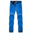 thumbnail image 3 of Pantalones elásticos de invierno para senderismo para mujer, pantalones Softshell de lana para deportes al aire libre, pantalones impermeables para senderismo y esquí de montaña para mujer, 3 of 5