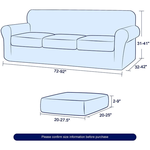 Couch slipcovers with separate cushion covers cheap