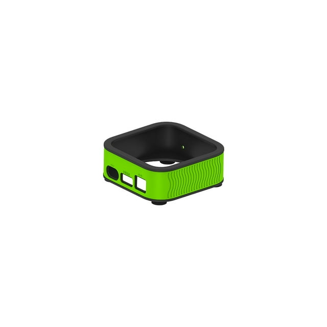 Bearachild Estuche protector a prueba de polvo Set-top Box manga antideslizante Cover impermeable a prueba de golpes Protector de silicona Shell Box Videojuegos y accesorios Verde luminoso