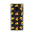 thumbnail image 1 of DistinctInk Clear Shockproof Hybrid Case for Samsung Galaxy Note 9 - TPU Bumper, Acrylic Back, Tempered Glass Screen Protector - Repeating Candy Corn, 1 of 9