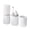 White, variant on Toothbrush Travel Case, 2 in 1 Toothbrush Holder and Rinse Cup, Large Capacity Toothbrush Cup with Cover, Portable Travel Toothbrush Holder for Traveling, Camping, Trip - 1Pcs - Beige&Clear