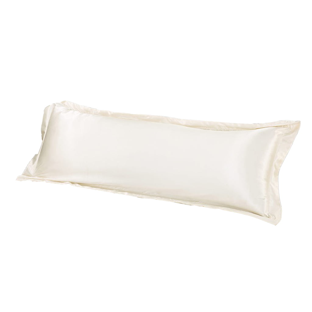 Blesiya Long Body Pillow Case Cover Silk Body Pillowcase Home Hotel Beauty 