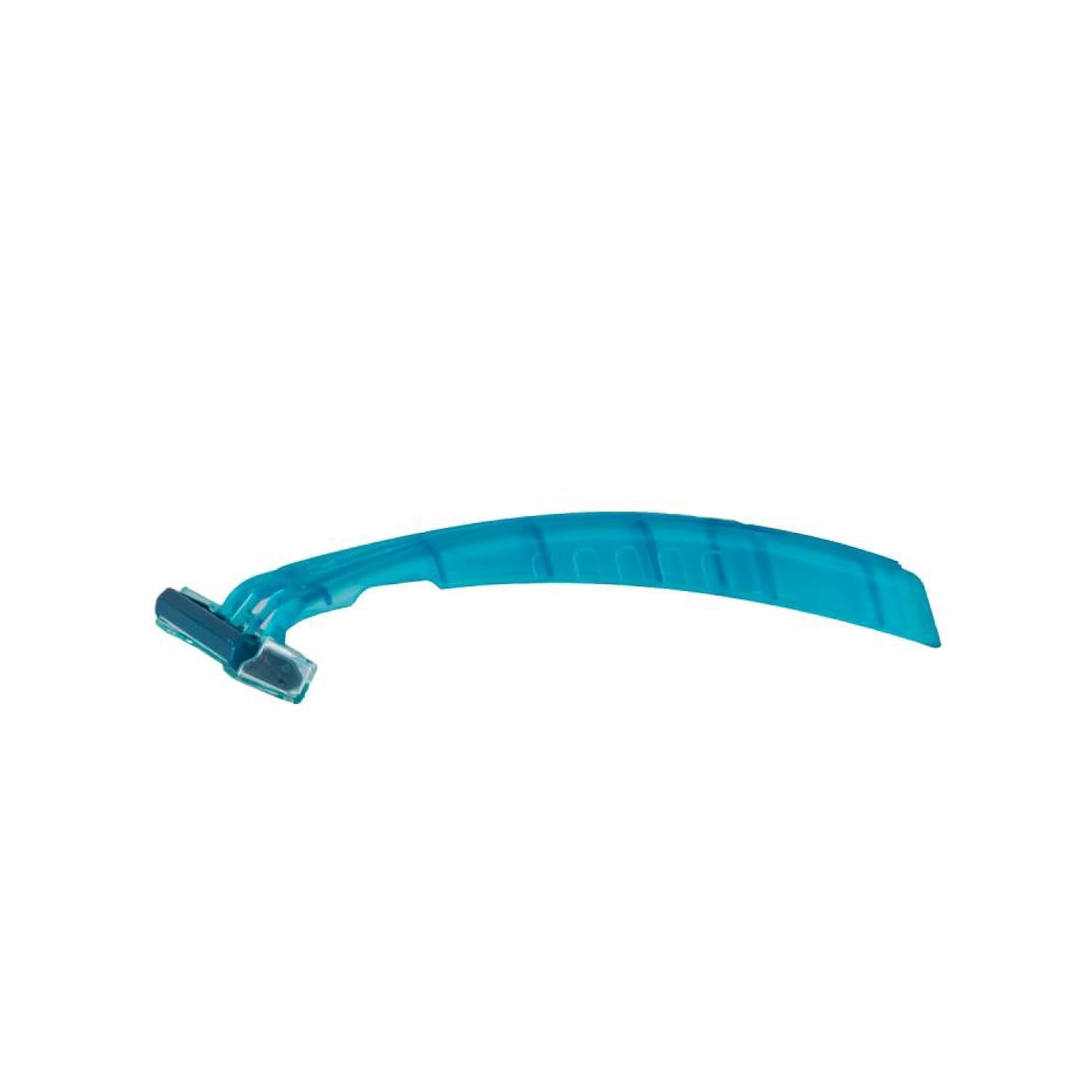 DawnMist Triple Play Personal Razor with Lubricating Strip Single Edge Triple Blade Teal 6 per Box