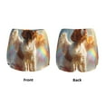 thumbnail image 5 of Picia Rainbow English Cocker Spaniel Pattern Women's 2 in 1 Athletic Running Shorts High Waisted Workout Casual Gym Sweat Shorts with Comfy Liner Zipper Pockets-X-Large, 5 of 9
