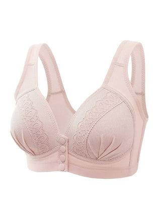 Women Compression Sports Bra Bras for Women Close Breast Augmentation Bra  WirelessUnderwear Jog Bra for Women (Beige, S)