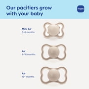 MAM Air Night Pacifier, 6+ Months, Unisex, 2 Pack