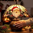 thumbnail image 7 of Christmas Table Decorations with 10 Inch Vintage Table Lamp,Cozy Ambient Lighting for Living Room Table,Christmas Home Decor for Shelf,1 Pack, 7 of 7