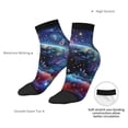 thumbnail image 6 of Pofeuu Outer Space Floating Numbers And Letters Print 30cm Socks, Adult Running Hiking Socks for Youth and Adult, 6 of 7