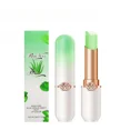thumbnail image 3 of Peach Color Lip Balm Crystal Temperature Change Lipstick Girl Moisturizing LongLasting Lip Gloss Makeup Lip Care Repair Cosmetic, 3 of 5