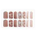 thumbnail image 1 of 8 piezas de pegatinas de esmalte de uñas de envoltura completa, tiras de uñas autoadhesivas, tiras de uñas de gel, calcomanías artísticas con lima de uñas para el hogar, mujeres y niñas, decoraciones, 1 of 5