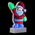 thumbnail image 5 of Northlight LED 3D Santa Claus Christmas Infinity Mirror - 8", 5 of 7