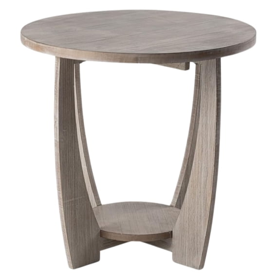 Open Box COZAYH Rustic Farmhouse End Table - Storage Shelf