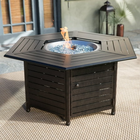 Red Ember Albuquerque 54 In Gas Fire Pit Table Walmart Com