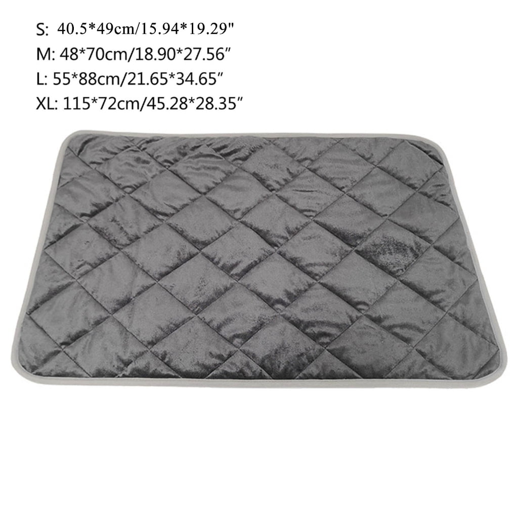 Yammee Dog Kennel Mattress Large Dog Bed Self Heating Skidproof Mats for Pet Cat Dogs