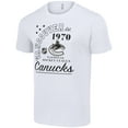 thumbnail image 2 of Men's Starter  White Vancouver Canucks Arch City Team Graphic T-Shirt, 2 of 2