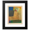 thumbnail image 2 of Kurt Schwitters 12x14 Black Modern Framed Museum Art Print Titled - Without Title (Money) (1929), 2 of 5