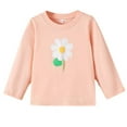 thumbnail image 2 of RXIRUCGD Nouveau T-shirt à Manches Longues et Col Rond Imprimé Mignon pour Enfants (Rose, Taille : 6 Ans), 2 of 8