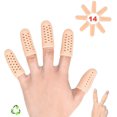 thumbnail image 1 of Finger Guard, Gel Fingers, 14 PCS Hand Finger Bandage, Breathable New Material,, 1 of 5