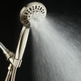 thumbnail image 4 of AquaDance High-Pressure Luxury 6-Setting Handheld Shower Head, Brushed Nickel, 4 of 7