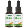 thumbnail image 1 of Vitamina D3 y K2 org&#2013265921nica certificada (MK7-Natto) - Gotas para fortalecer los huesos y el sistema inmunitario - Sin OMG - Sin gluten - Absorci&#2013265923n r&#2013265921pi, 1 of 6