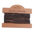 thumbnail image 4 of Cadena de cable de bordillo Sunnimix eslabón de las cadenas de cable negro gris, 4 of 8