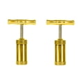 thumbnail image 3 of Meitianfacai Household Powder Grinder T Type Aluminum Alloy Extrusion Tool, Gold, 3 of 4