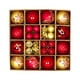 thumbnail image 4 of 44 bolas navideñas para decorar el árbol de Navidad, adornos colgantes para Navidad. Oro Rojo, 4 of 9