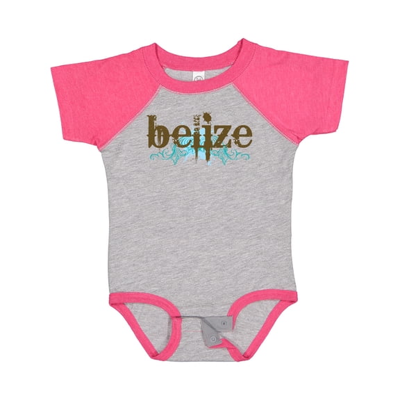 Inktastic Belize Country Grunge Shirts Boys or Girls Baby Bodysuit