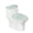 Puppy Playtime, variant on HELLHERO Polyester Bathroom Toilet Cover Set Lid Cover Set for Toilet Adjustable Stretch Universal Easy to Install Elastic Edge for 17"x21"