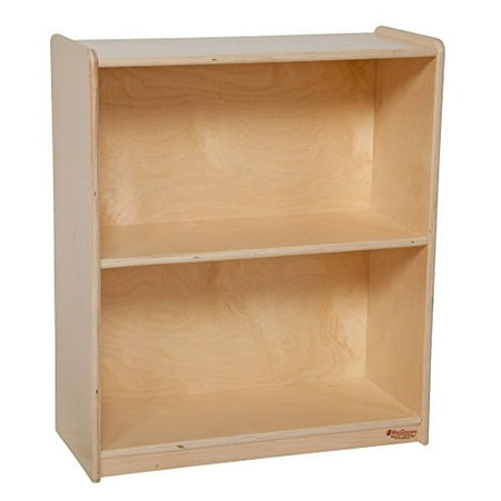 Low Wooden Bookcase - In this easy ikea hack, sugar & cloth's ashley turned a low shelving unit into a diy bar cart by adding casters to the bottom and handles to the top.