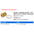 thumbnail image 2 of Oil Filter - Compatible with 2007 - 2015 BMW 335i 3.0L 6-Cylinder Turbocharged 2008 2009 2010 2011 2012 2013 2014, 2 of 2
