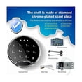 thumbnail image 3 of replacement safe lock kit with keypad and solenoid lock, 3 of 5