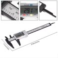 thumbnail image 2 of Caliper Numérique Vernier, Grand Écran Lcd Outil de Mesure de Conversion Métrique Caliper (Noir), 2 of 2