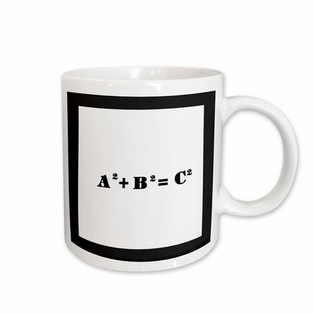 3drose, A2 + B2 =c2, 11oz Mug
