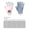 thumbnail image 2 of 1 Pair Gym Breathable Bodybuilding Fitness Gloves Half Finger Gloves Non-slip Cycling Gloves BLACK S, 2 of 8