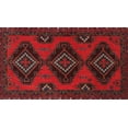 thumbnail image 1 of Ahgly Company Machine Washable Indoor Rectangle Traditional Red Area Rugs, 7' x 10', 1 of 7