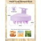 thumbnail image 2 of Extensiones de cabello humano con clip rubio, cabello natural Remy real de 20 pulgadas, rubio claro resaltado, rubio dorado, Clip Balayage para extensiones de cabello, 7 piezas, 70G, 2 of 5