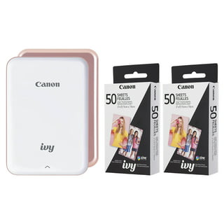  Canon Ivy 2 Mini Photo Printer, Print from Compatible iOS &  Android Devices, Sticky-Back Prints, Blush Pink : Office Products