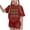 Red, variant on LckLvx Girls Boys St Patricks Outfit Cute Shamrock Graphic Short Sleeve T-Shirt and Shorts Kids Casual 2 Piece Outfit