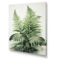 thumbnail image 2 of Designart "Minimalism Ferns Verdant gracefulness II" Floral & Botanical Wall Art Living Room, 2 of 5