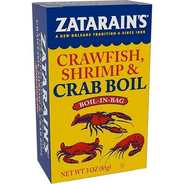 Zatarain's Crawfish, Shrimp & Crab Boil, 3 oz (Pack of 2)